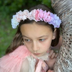 Floral Pastel Ombré Headband